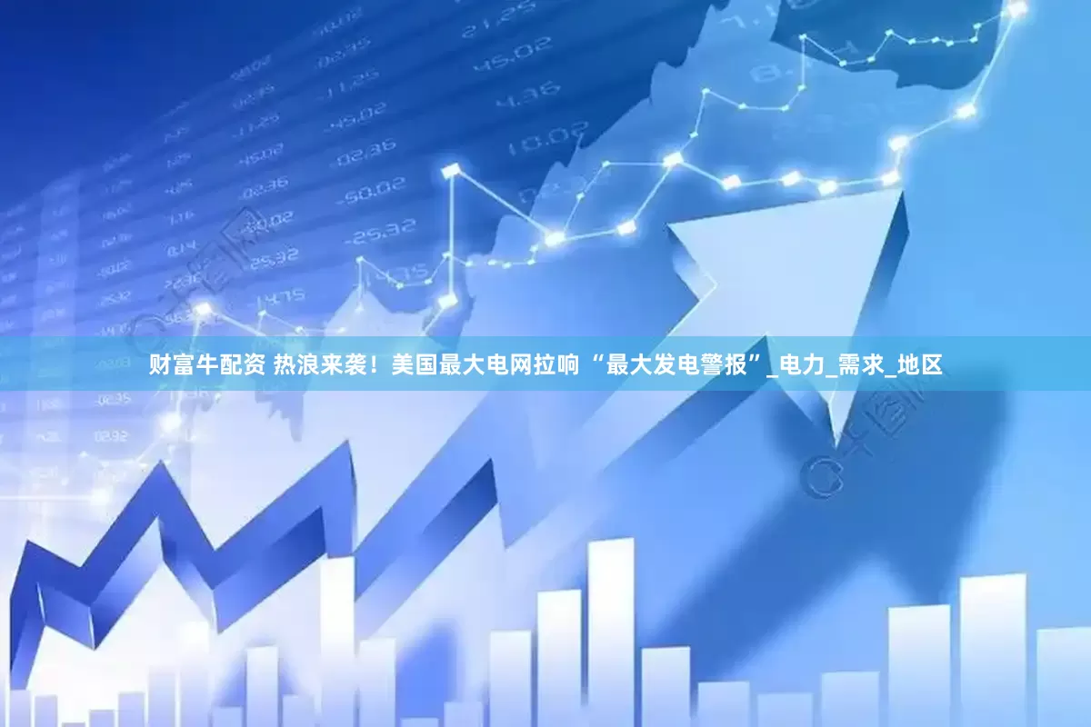 财富牛配资 热浪来袭！美国最大电网拉响 “最大发电警报”_电力_需求_地区